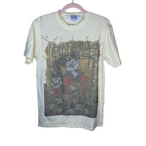 DNA Premium Wear Bedazzled Mickey Gambling Designer T Shirt Vegas Gangster Small
